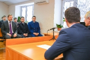 Встреча с председателем Тюменского областного суда Анатолием Сушинских. Декабрь, 2016