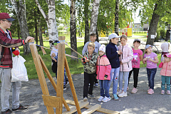Развлекательные программы для детей организовали в праздничный день