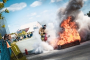 Соревнования по пожарно-прикладному спорту среди добровольных пожарных дружин. Июнь, 2014