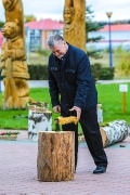 IV Международный фестиваль деревянной парковой скульптуры "Чудотворцы". Открытие. Сентябрь, 2015