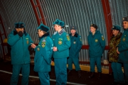 Открытие нового здания отдельного поста пожарной части в Демьянке. Декабрь, 2013