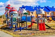Детская площадка «Космо-сквер» перенесена во дворы домов в микрорайоне Центральный в Увате