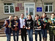 8 мая волонтеры из Увата провели акцию «Георгиевская ленточка».