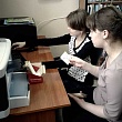 15 апреля Уватские волонтеры помогли работникам районной библиотеки, распечатывая акты.