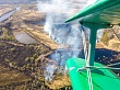 В Уватском районе потушили 4 лесных пожара и один ландшафтный