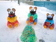 Присланы первые работы на конкурс снежных и ледовых скульптур и композиций